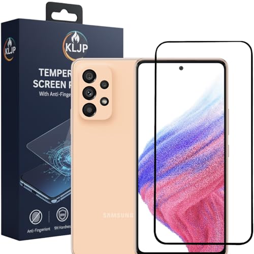 Image of Military-Grade Gorilla Tempered Glass For Samsung Galaxy A53 5G / A52S / A52 / A51 / M31S / S20 FE With Installation Kit | Edge to Edge Coverage | Black