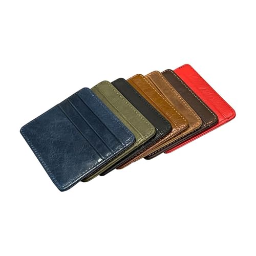 Porte-crédit en cuir de vache authentique cadeau élégant