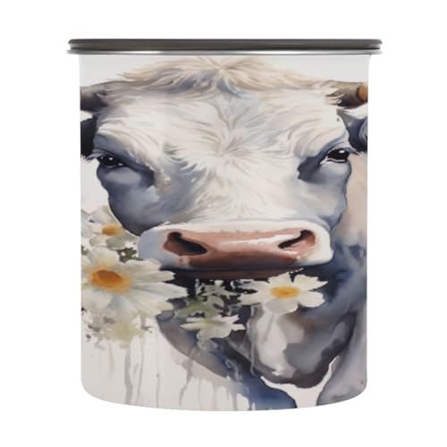 Envase Hermético para Café de Acero Inoxidable 900ml