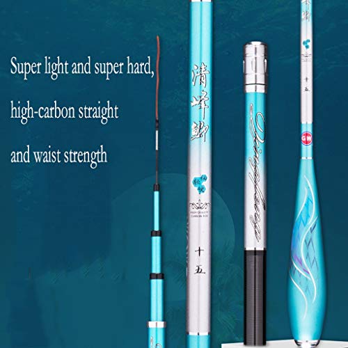 CJshop Teleskopische Angelrute Karausche Rod Ultraleicht Ultrafeine Kohlenstoff Karausche Hand Pole Teleskoptisch… – Bild 7