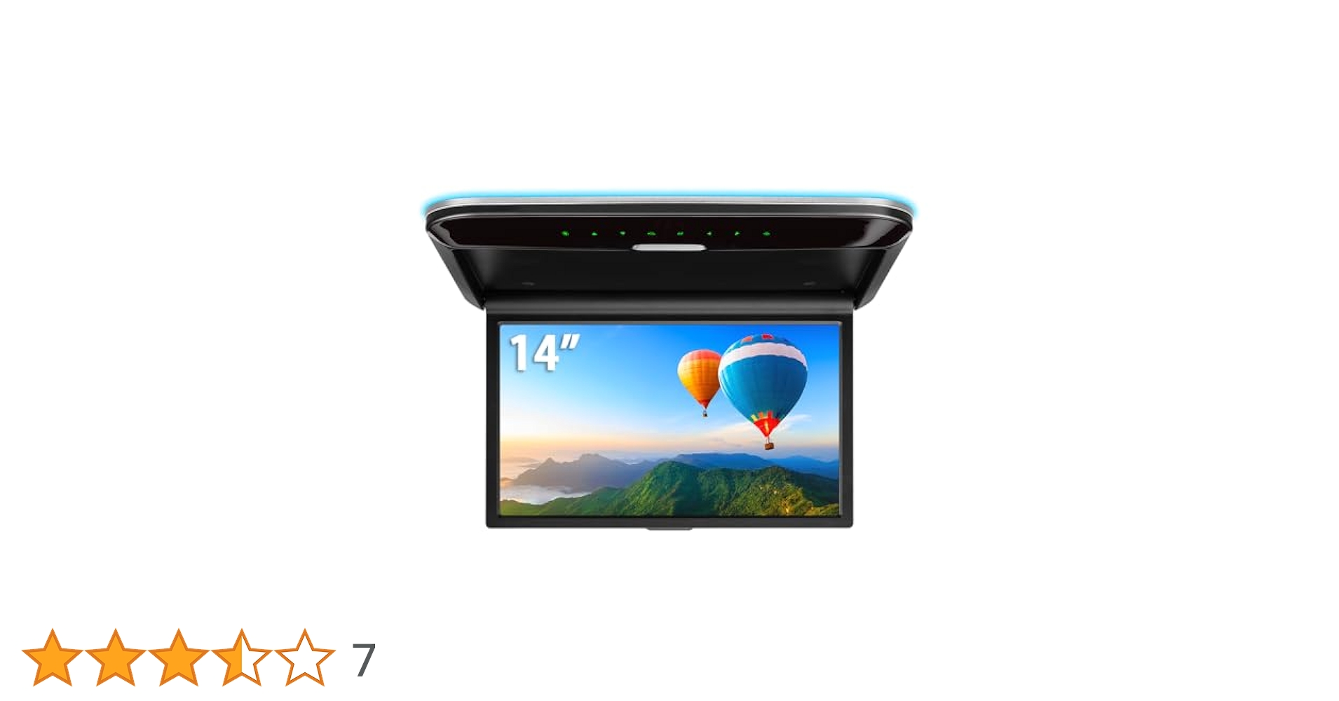 Amazon.co.jp: XTRONS フリップダウンモニター 14インチ 大画面