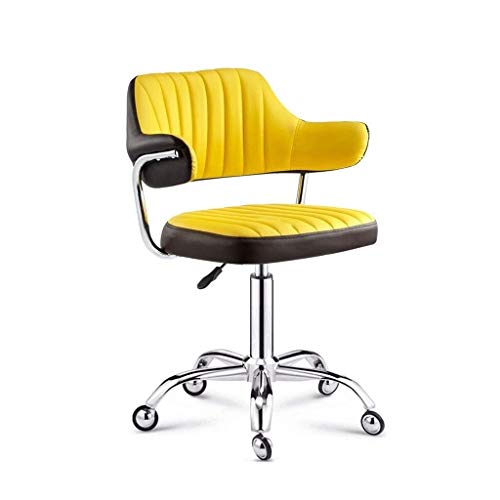 Chaise d'ordinateur et bureau jaune réglable 48-60cm MU - 2