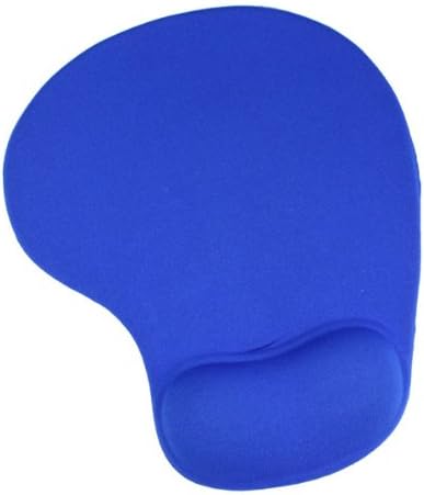 Amcctvshop Wrist Rest Mouse Pad for Pc Notebook, Laptop, Tablet (Blue)