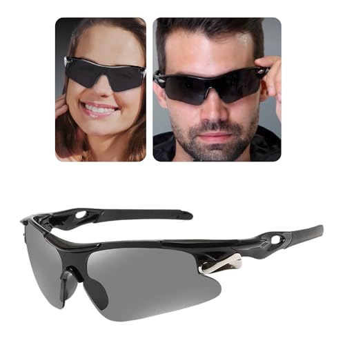Men's UV400 Outdoor Sport Sunglasses – Lightweight, Durable & Fashionable Protection for Cycling, Running, Hiking & Adventure Activities – Premium Performance Glasses
