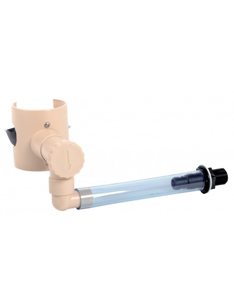 EDA - Kit Collecteur Rond CAPT'EAU pour Gouttière - Accessoire de Récupérateur d'eau - Beige