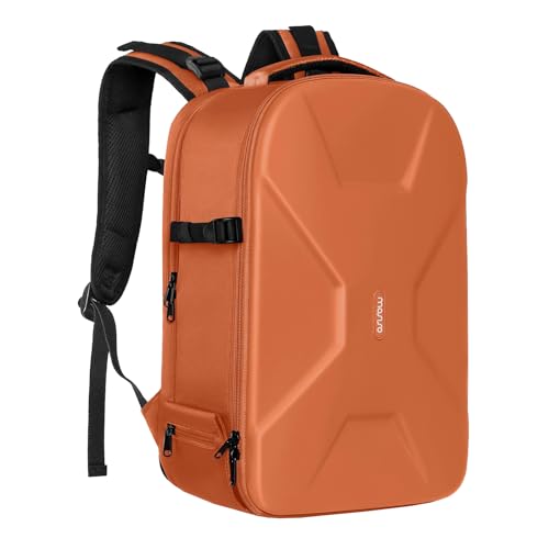 Image of MOSISO Camera Backpack, Photography Camera Bag 15-16 inch Waterproof Hardshell Case with Tripod Holder&Laptop Compartment