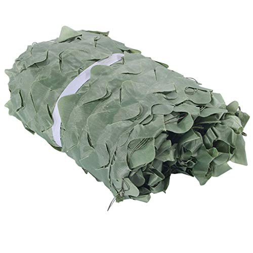 ZHJBD Camouflage Woodland Green Army Net, Military Netting Sunscreen Nets Camping Hunting Shooting Blind Sunscreen Netting Camouflage Party Decoration on Halloween Christmas (Size : 10x10m)