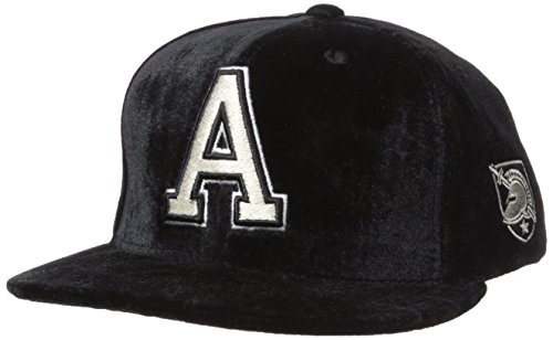 W Republic NCAA Navy Midshipmen Velvet Snapback, One Size, Black