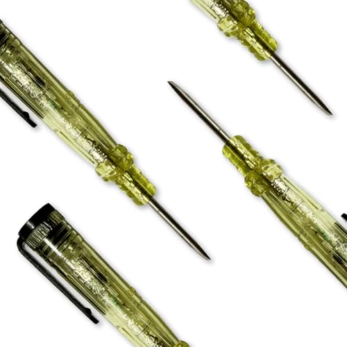 Image of AC 24-250V Contact Electrical Detector Slotted Screwdriver Tester Pen 1 Piece Digital Voltage Tester
