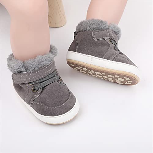 Image of HsdsBebe Baby Boys Girls Pu Leather Hard Bottom Walking Sneakers Toddler Rubber Sole First Walkers Infant Cartoon Slippers Crib Shoes