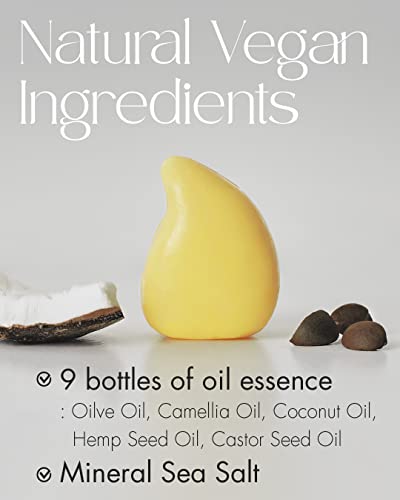 Resaltz Hair Perfumed Solid Conditioner Treatment Bar With Coconut Oil, Olive Oil, Shea Butter, And Premium Mineral Salt | Vegan Formula For Hydration & Nourishment | Floral Woody Musk Scent, 3.9Oz. #TOP4