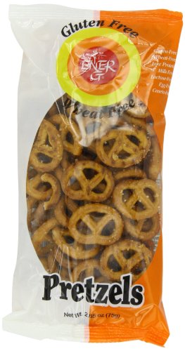 Ener-G Foods Wheat-Free Pretzels, 2.65-Ounce Bags (Pack of 20)