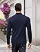 COOFANDY Men's Casual Navy Blue X-Large