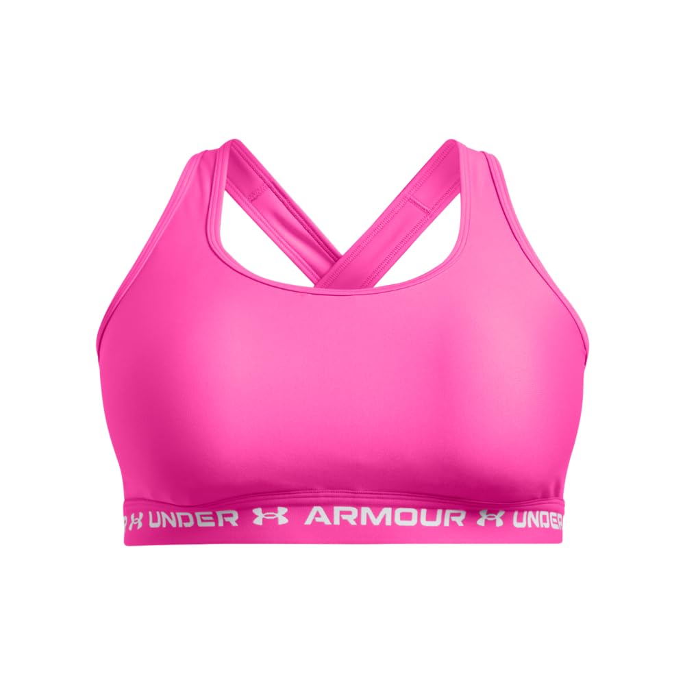 Under Armour Women's Crossback Mid Impact Sports Bra