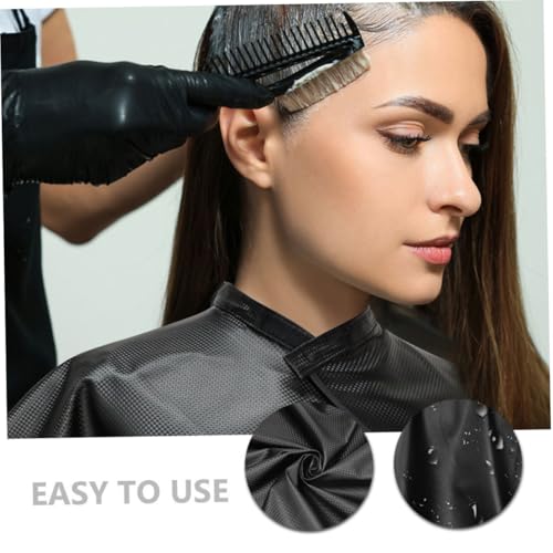 Set de 2 capas impermeables para tintura de cabello negras miniatura 7