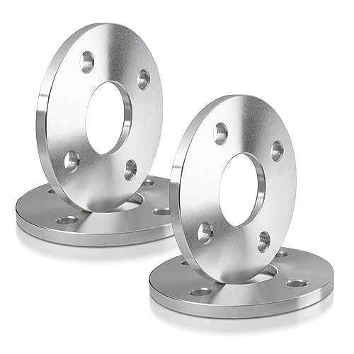 Customadeonly 2pc 1.5" (38mm) 4x100 Hubcentric Wheel Spacers - 54.1mm Bore - M12x1.5 Studs - Forged Aluminum - Fits Miata Corolla MR2 Rio - Measure Fender Gap