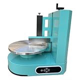 SHAHRYAR Máquina Semiautomática De Formación De Hielo para Tortas De Cumpleaños,Se Extiende En Solo 60 Segundos,para Pasteles Redondos De 4 A 12 Pulgadas Green