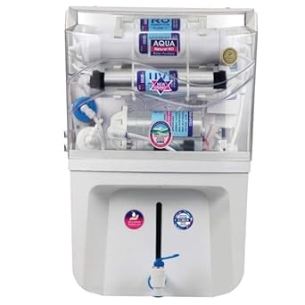 New Aqua Smart RO Water Purifier With Active Copper + UV + UF + TDS Controller + Minerals (B12/Alkaline) 12 Liters