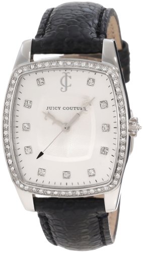 Juicy Couture Femme 1900977 montre bracelet cuir noir tendance