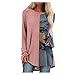 Produktbild Women's V Neck Long Sleeve T-Shirt Blouses, Fashion Buttons Tunic Tops Casual Loose Pullover Sweatshirt Tops, Elegant Shirts Blouse Early Autumn