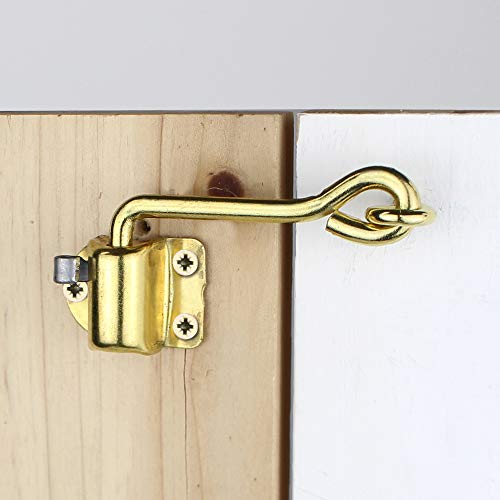 KOTECH Korea Door Latch Lock,Hook Eye Latch for Doors, Made in Korea