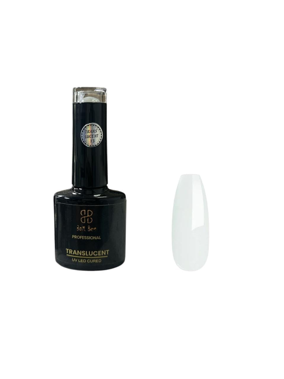 Bolt Bee Gel Nail Polish with Milky color Base | Gel Paint Soak Off UV Led Non-Smudging,Long-Lasting Nail paint For Home Manicure & Salon | Gift Set for Women-8ml (Translucent)