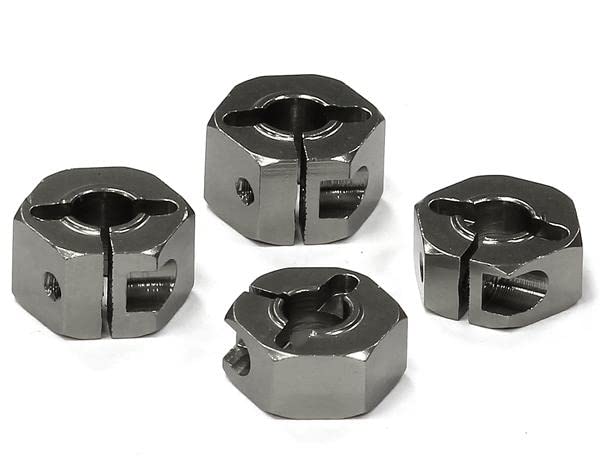 Integy RC Upgrades for Traxxas 2WD, Billet Machined Hex Wheel Hubs for Traxxas 1/10 Slash 2WD
