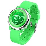 cofuo Kids Digital Sport Waterproof Watch for Girls Boys, Kid Sports Outdoor LED Electrical Watches with Luminous Alarm Stopwatch Child Wristwatch