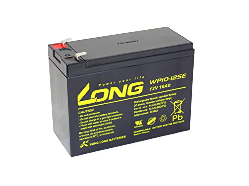 Akku kompatibel WP10-12S 12V 10Ah AGM Blei Batterie wartungsfrei Lead Acid