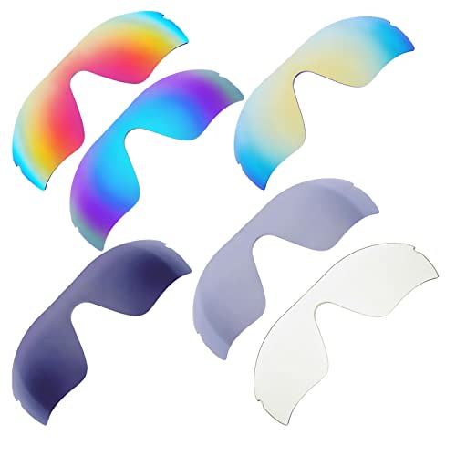 Lentilles de remplacement pour Oakley Radar Path : pack de 6 couleurs interchangeables