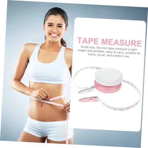 Cinta métrica retráctil portátil para cuerpo 8 pcs miniatura 5
