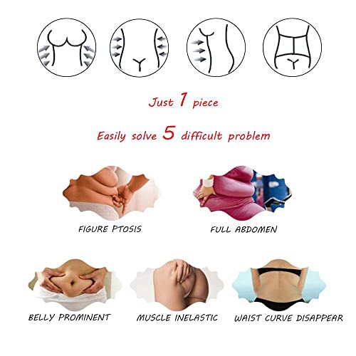 Weichens B085H8ZSBJ_CA NARF Waist Trainer Corsets For Women Underbust Sport Trimmer Belts Cincher Hourglass Body Shaper Girdle Black thumb #4