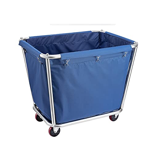 YUMEIGE Waschen Hochleistungs Sorterwagen, Wäschewagen, Mehrzweck Rollenwagen Aus Edelstahl, Kommerzieller Wäschesortierwagen, Kleiderspielzeug Organizer Wagen Cover