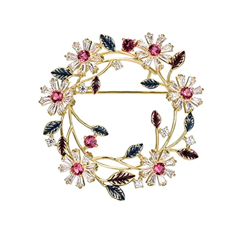 Broches rondes pour costume et bijoux de revers unisexes