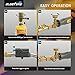 BLUEFIRE HZ-8150 Double Heads Swirl Flame Self-Ignition Hosed Turbo Torch 5' long Hose Trigger Start MAPP MAP Propane Welding Blowtorch Nozzle for brazing large diameter copper pipes, Torch Only