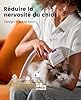 oneisall Aspirateur Poil de Chien et Chat, Aspirateur Poils d'animaux avec la Brosse, 12000Pa Puissance d'Aspiration, Elimine 99.99% des Poils d'animaux avec 4 Accessoires de Soins, 1.5L Capacité