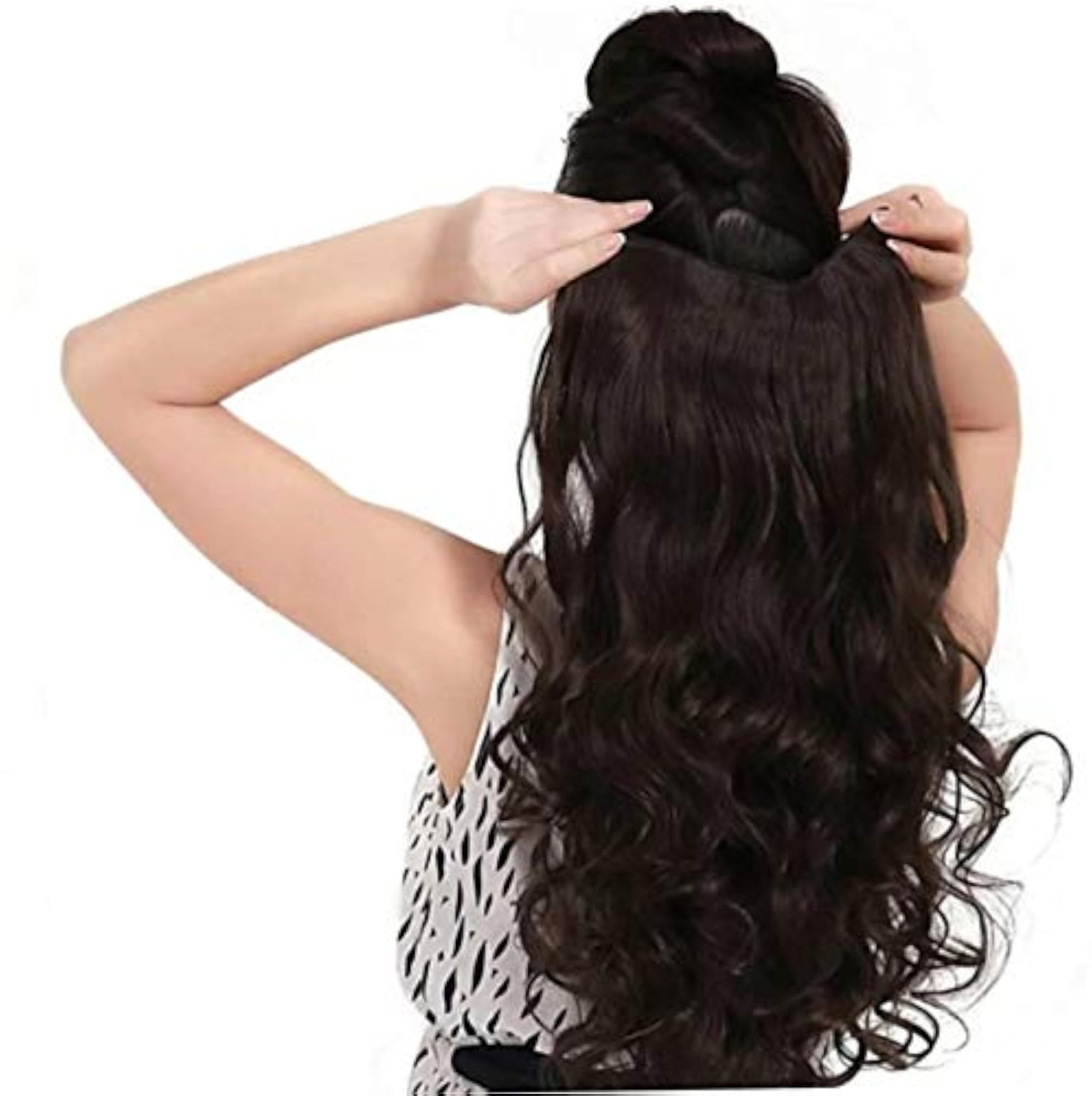 Curly/Wavy Hair Extensions, 24 Inch