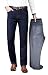 Produktbild ziilay Thermojeans Herren Thermohose Schneehose gefütterte Winterhose Winterjeans mit Fleece Blau W34