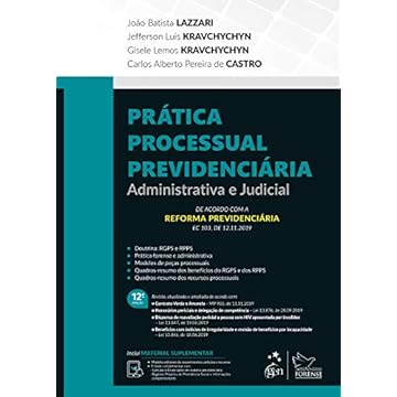 Capa do livro Prática Processual Previdenciária - Administrativa e Judicial