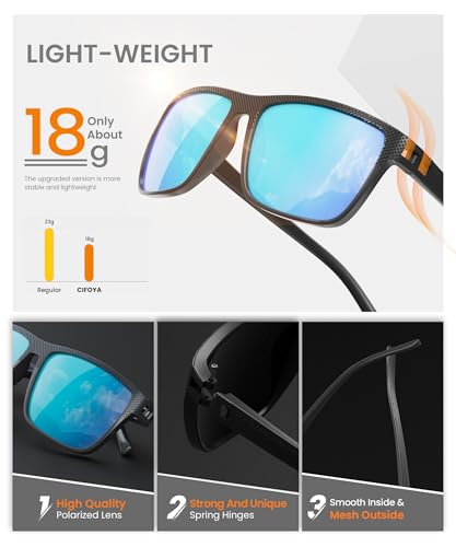 Sunglasses-Men Polarized Mens Sunglasses: Classic Women Sun Glasses UV Protection for Fishing Driving Golf 5PACK3