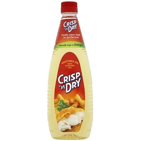 Crisp 'n Dry Vegetable Oil 1 Litre (Pack of 8 x 1ltr) Cover