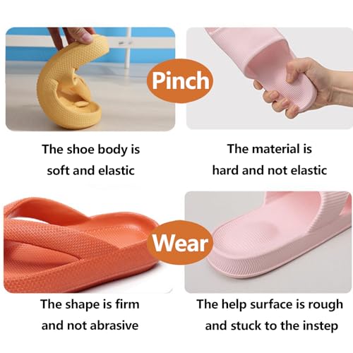 Cloudies Flip Flops for Women and Men, Cloudies Slides, Non-Slip Soft Slides Sandals for Indoor and Outdoor3