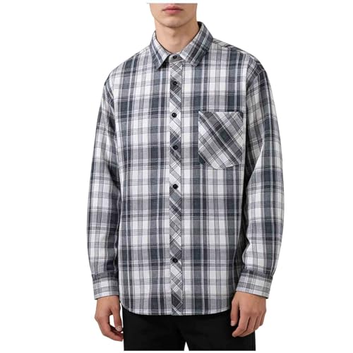 Chemise homme manche longue classique et coupe régulière en coton doux