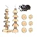 S-Mechanic Bunny Chew Toys Natural Apple Wood Small Animal Chew Toys for Rabbits Chinchilla Hamsters Guinea Pigs Gerbils (Pack 1)