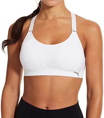 PUMA Women Sports Bra, 3-Pack (Black/White/Grey, Medium)3