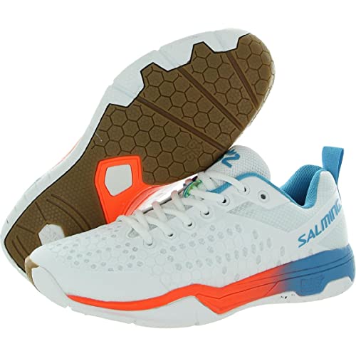 Salming 2021-2022 Eagle Men (White/Raceblue) (11230103-0703) 11.0 #TOP2