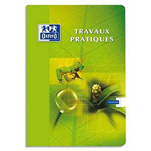 Lot de 10 Cahiers travaux pratiques ESSENTIAL piqûre, 40 pages Seyès + 40 pages unies, Format 24 x 32 cm. Couverture carte