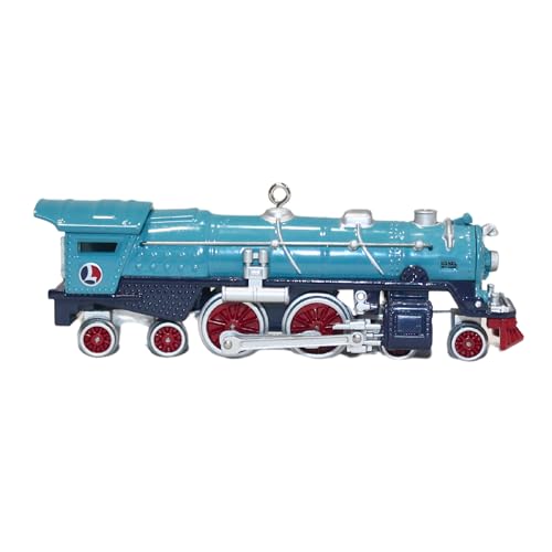 1 X 2002 Hallmark Ornament Lionel Blue Comet 400E Steam Locomotive 7 in Series by Hallmark Cards, Inc.