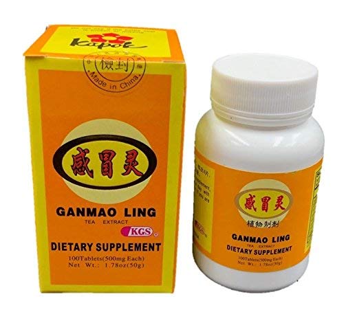 Gan Mao Ling, Helps Relieve During Cold Seasons, Extra Strength 500mg (100 Tablets)