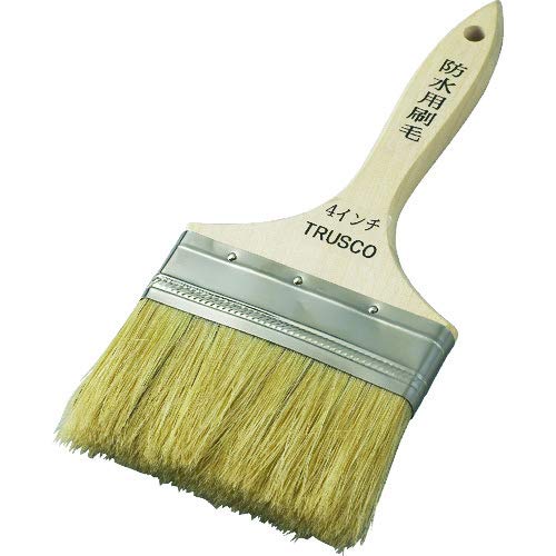 TRUSCO 防水用刷毛 4インチ TPB-541